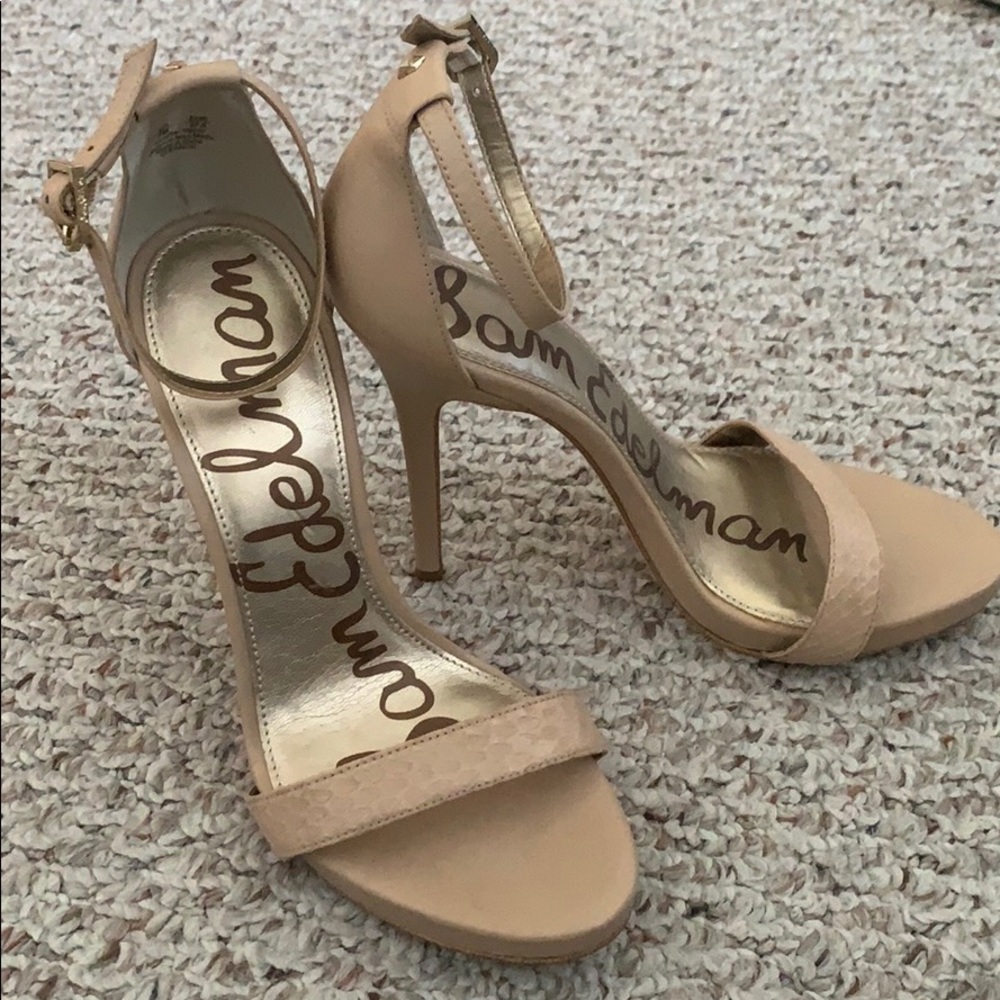 Brand new Sam Edelman nude stiletto heels size 7
